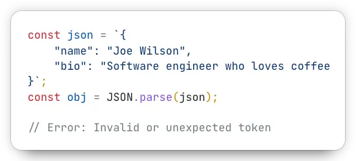 LLMs are great at outputing strings, not JSON (unless you control generation)